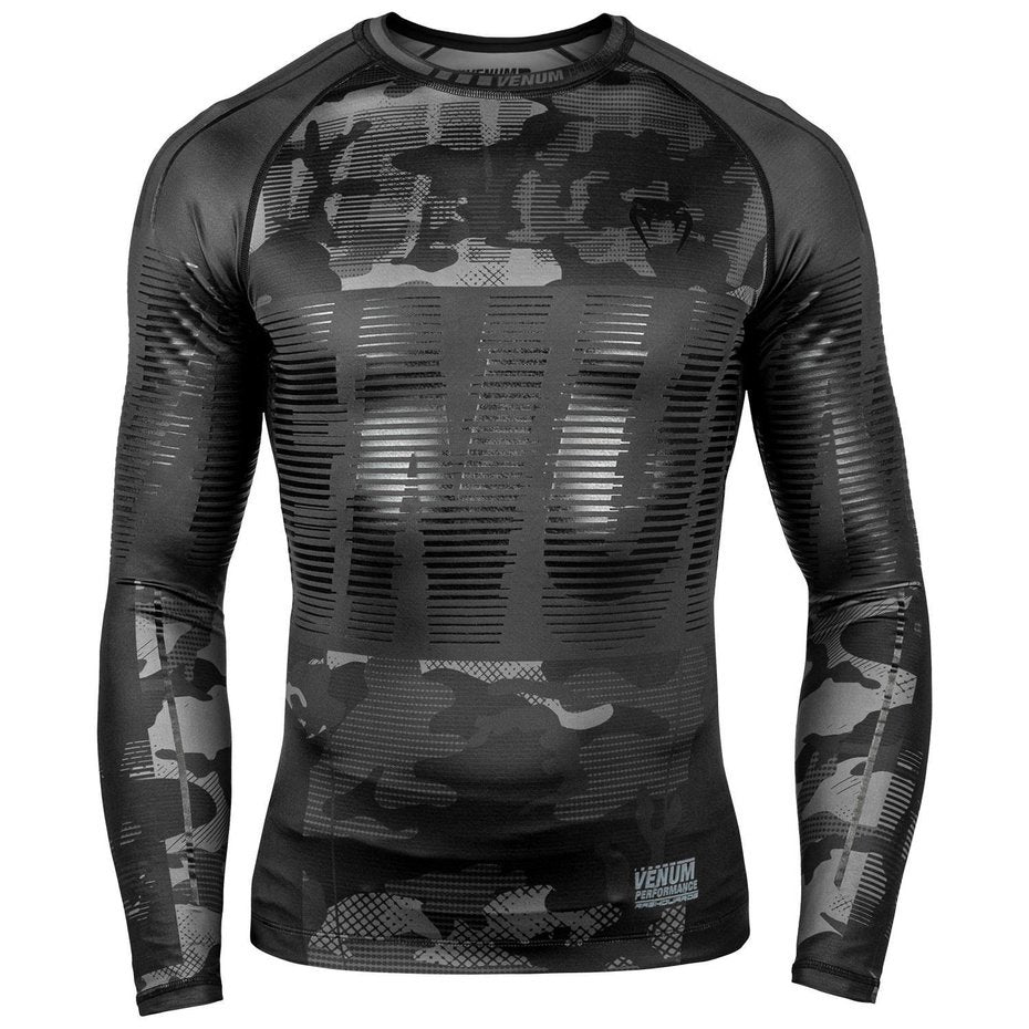 Tactical Rashguard Long Sleeves - Urban Camo/Black